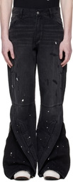 Satoshi Nakamoto Black Enduro Jeans