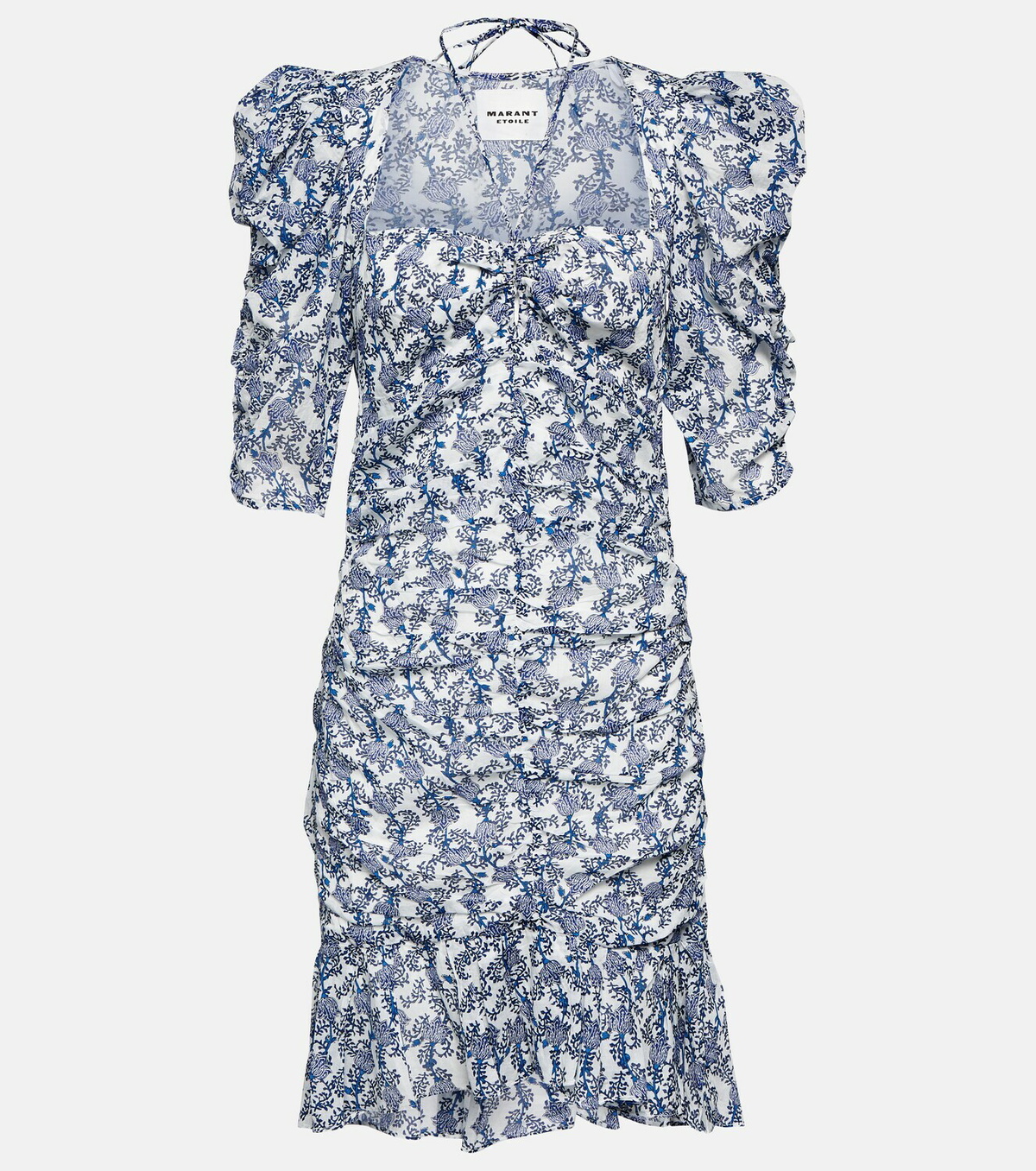 Marant Etoile Galdino floral cotton minidress Isabel Marant
