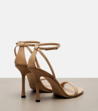 Jimmy Choo Moza leather sandals