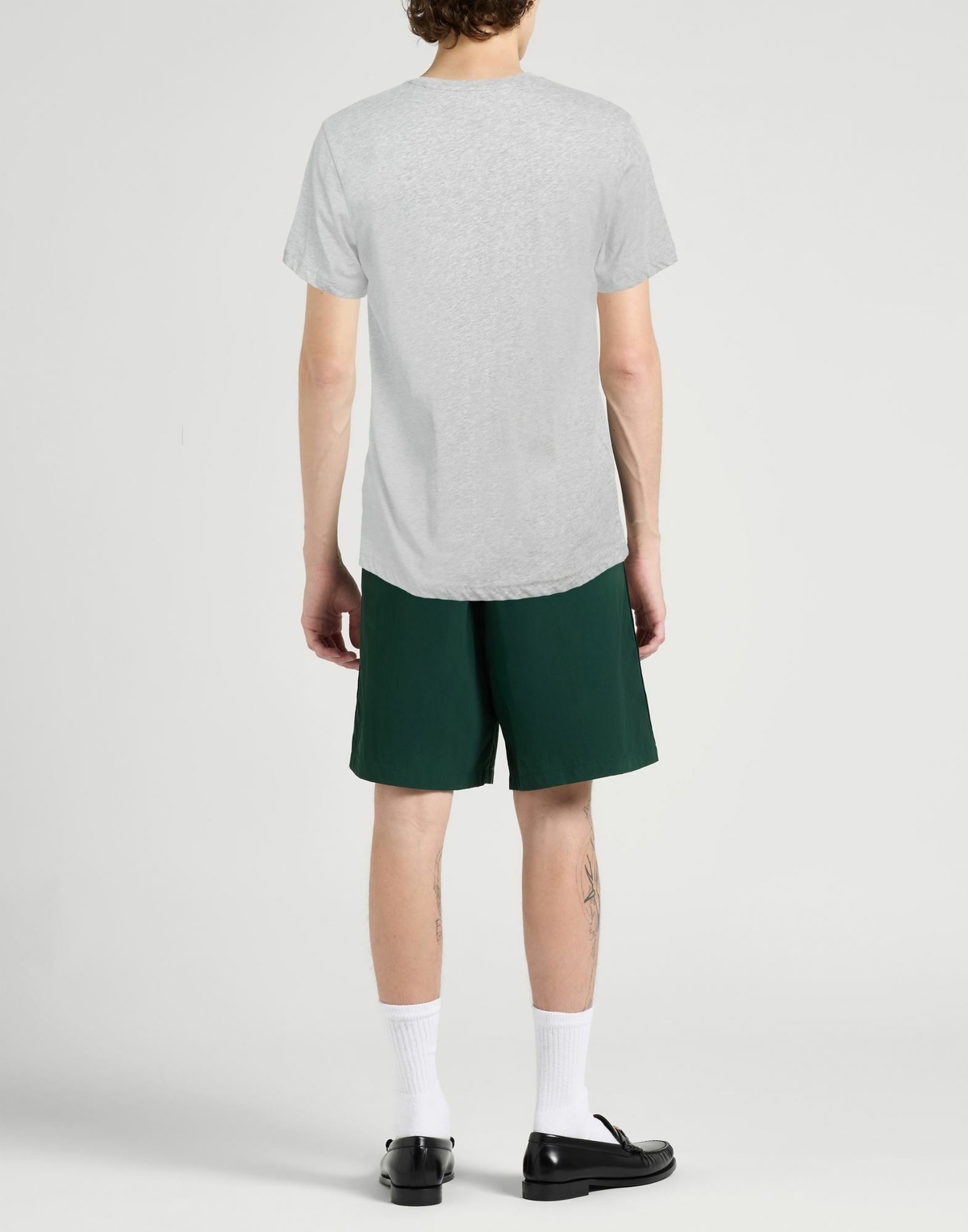 Tommy Jeans Mens T-shirt Light in Grey