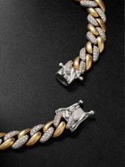 Greg Yuna - 18-Karat Yellow and White Gold Diamond Chain Bracelet