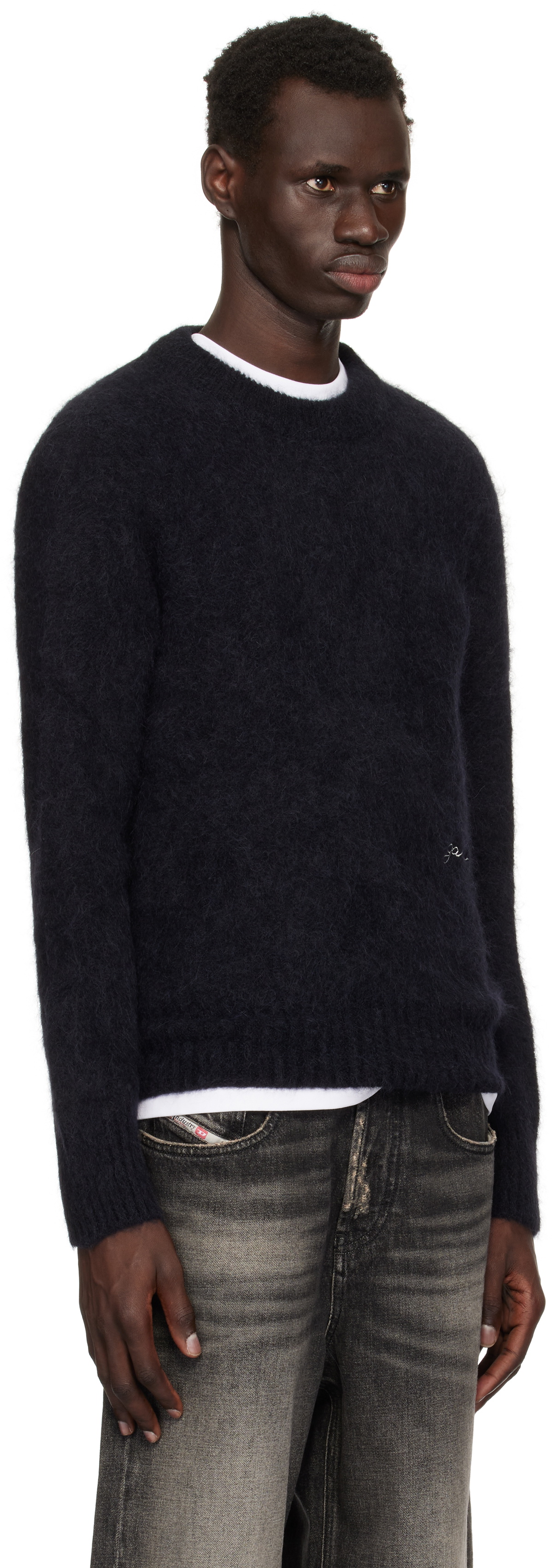 GANNI Black Knit Sweater