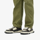 Maison MIHARA YASUHIRO Keith Original Sole Low Leather Sneak in Black/White