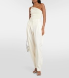Galvan Leticia one-shoulder bodysuit