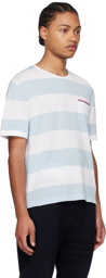 Thom Browne Blue & White Pocket T-Shirt