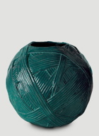 Gomitolo Small Vase in Blue