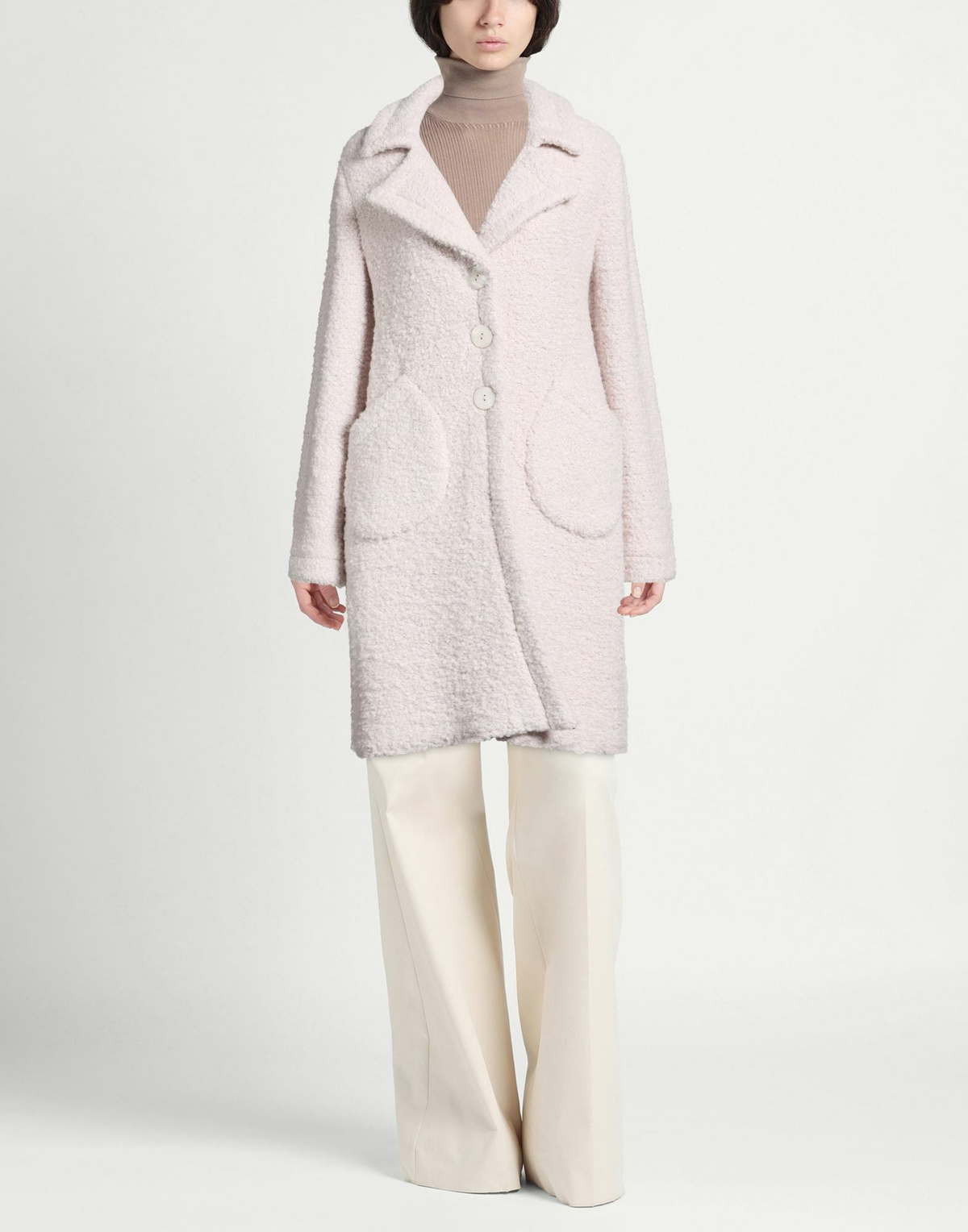 Charlott Womens Coat in Off white