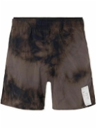 Satisfy - Straight-Leg Tie-Dyed Justice™ Shorts - Brown