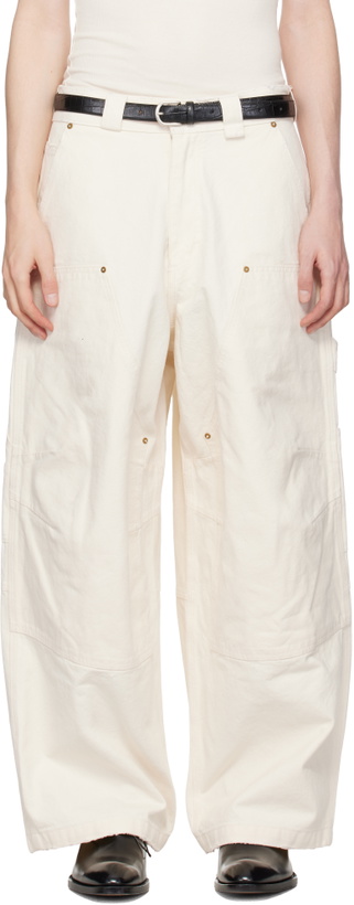Photo: WILLY CHAVARRIA Off-White Stockton Double Knee Trousers