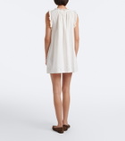 Dôen Nessie broderie anglaise cotton minidress
