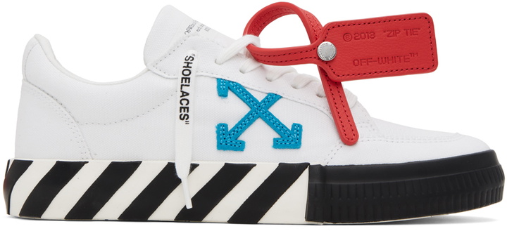 Photo: Off-White White Vulcanized Sneakers