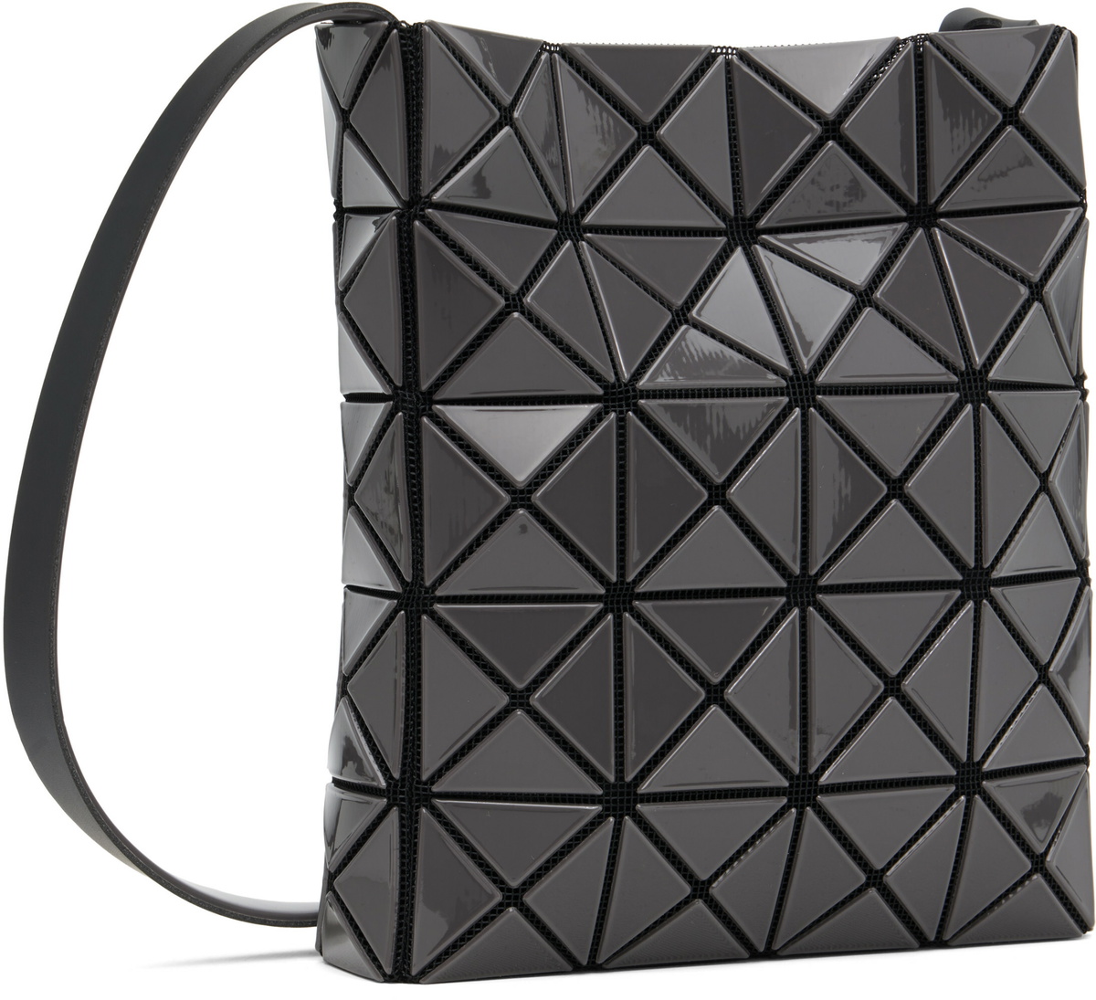 BAO BAO ISSEY MIYAKE Gray Prism Gloss Bag