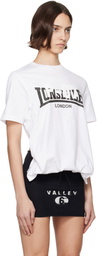 Prototypes White Open Back T-shirt