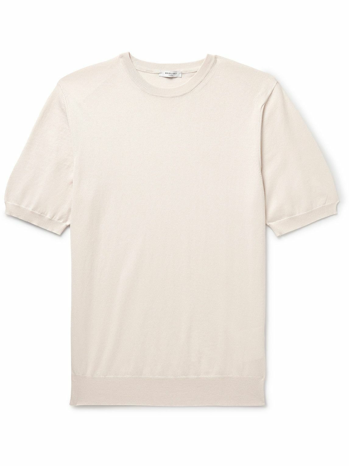 Boglioli - Garment-Dyed Cotton T-Shirt - Neutrals