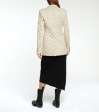 Paco Rabanne - Floral jacquard blazer