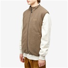 Gramicci Men's Reversible Fleece Vest in Taupe