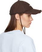 JACQUEMUS Brown 'The Artichaut' Cap