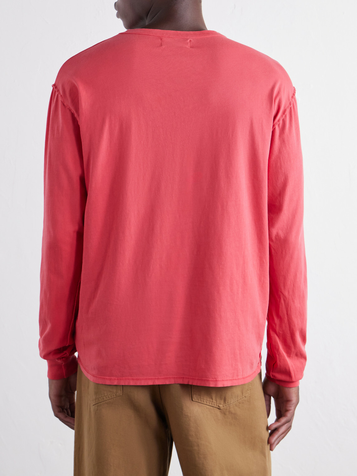 Les Tien - Cotton-Jersey T-Shirt - Red