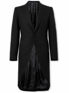 Favourbrook - Windsor Herringbone Wool Tailcoat - Black