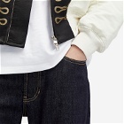 Alexander McQueen Men's Turn Up Jeans in Indigo