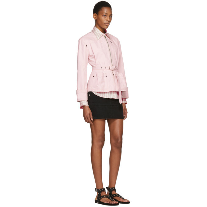 Isabel marant hotsell pink denim jacket