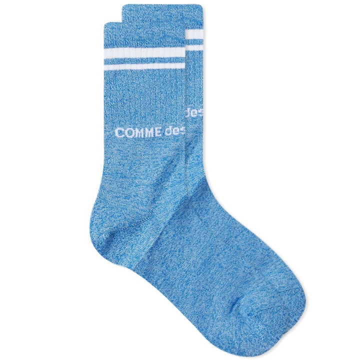 Photo: Comme Des Garçons Homme Plus Logo Marl Sports Socks