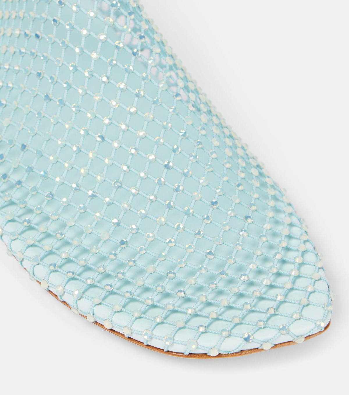 Christopher Esber Minette crystal-embellished mesh pumps