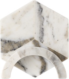 Soho Home White Clyde Coaster Set, 4 pcs