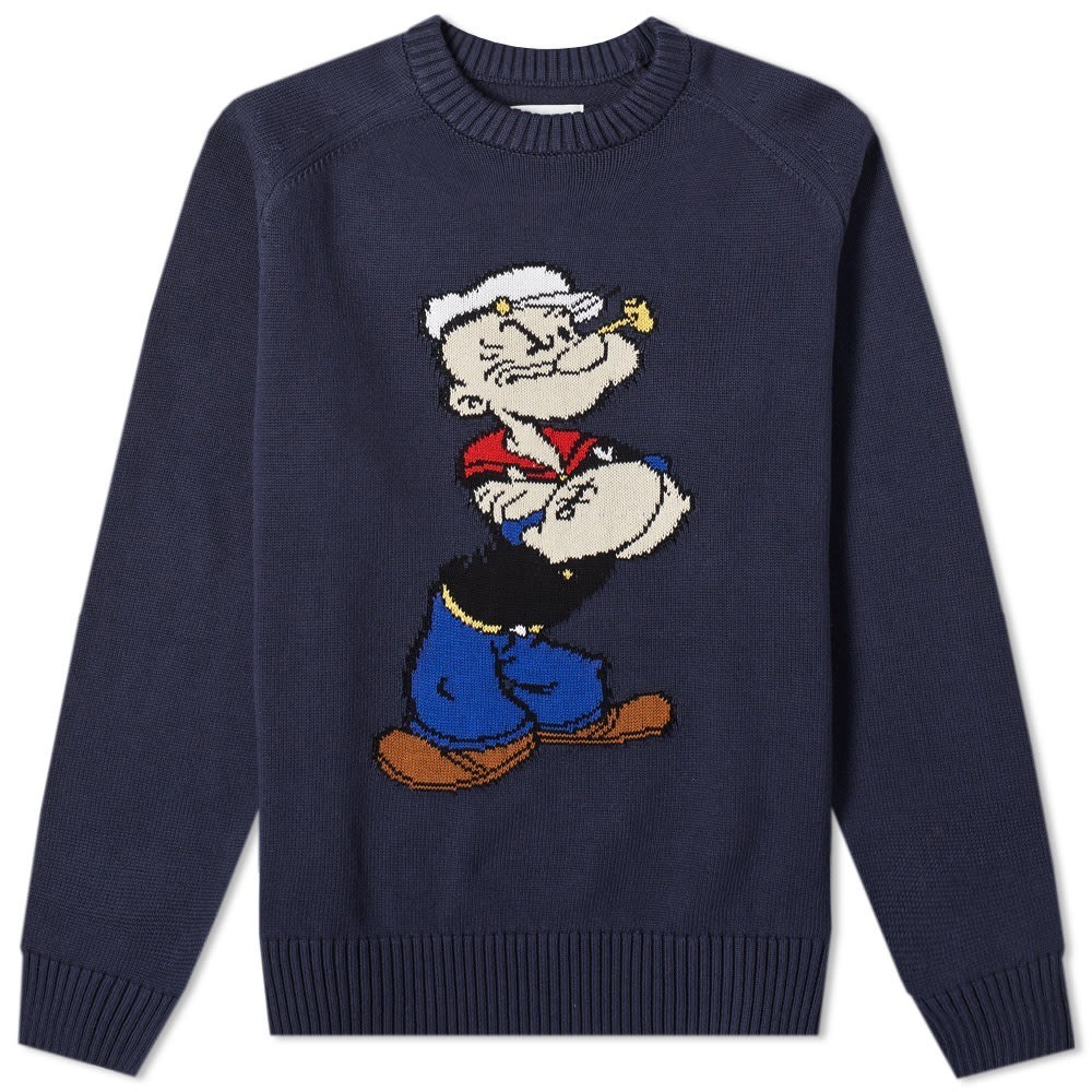 Pop Trading Company x Popeye Intarsia Knit Pop Trading Company