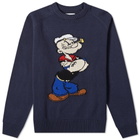 Pop Trading Company x Popeye Intarsia Knit