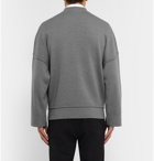 Balenciaga - Wool-Jersey Zip-Up Cardigan - Men - Gray