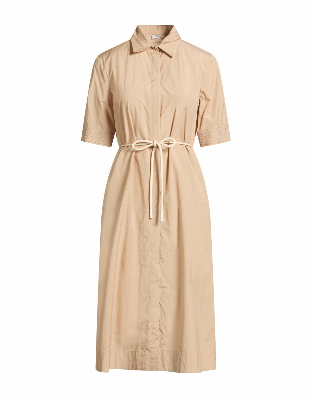 Peserico Womens Midi dress Sand