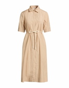 Peserico Womens Midi dress Sand