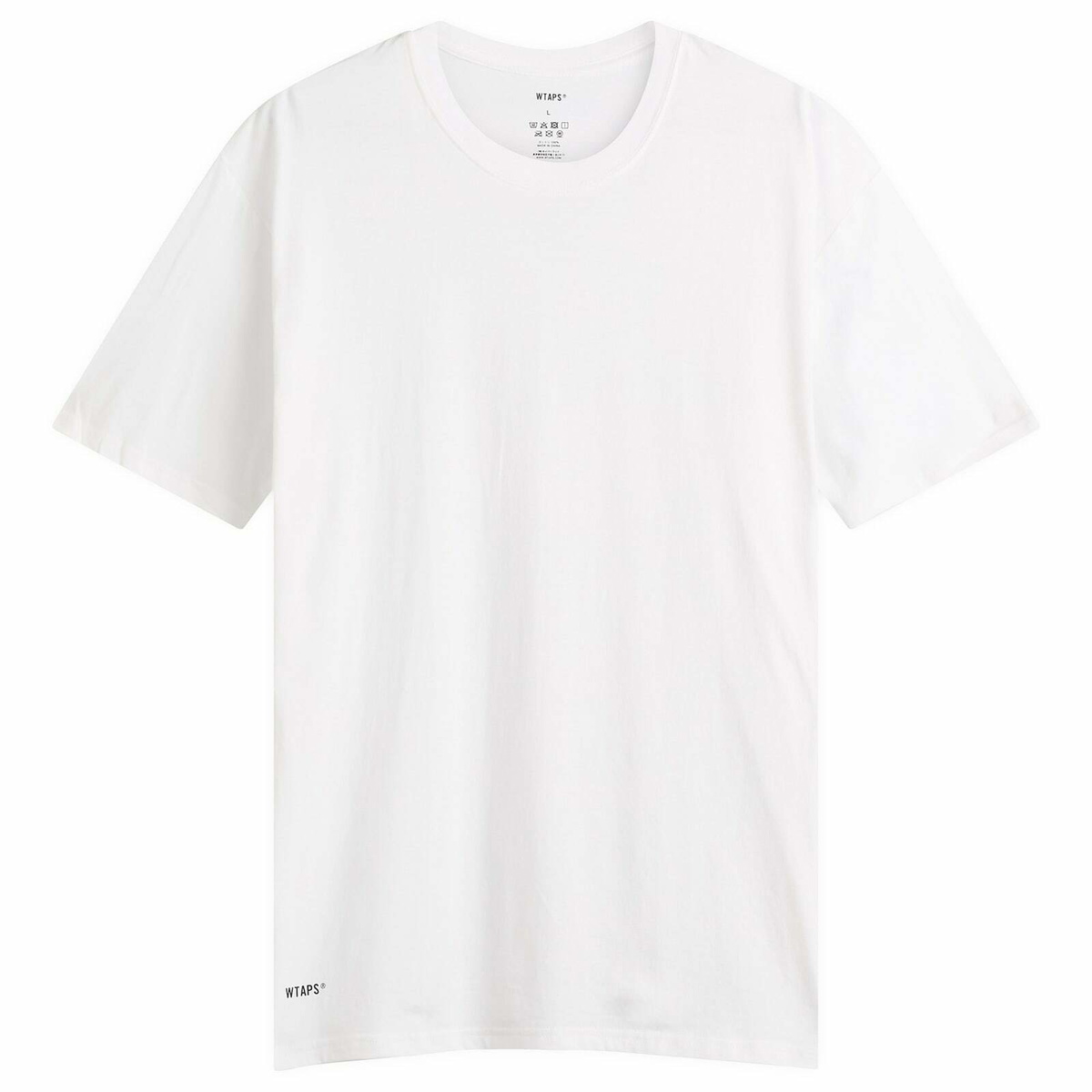 トップス M WTAPS BANNER SS COTTON T White WTVUA WTAPS Men's Ingredients Spec T-Shirt in White WTAPS