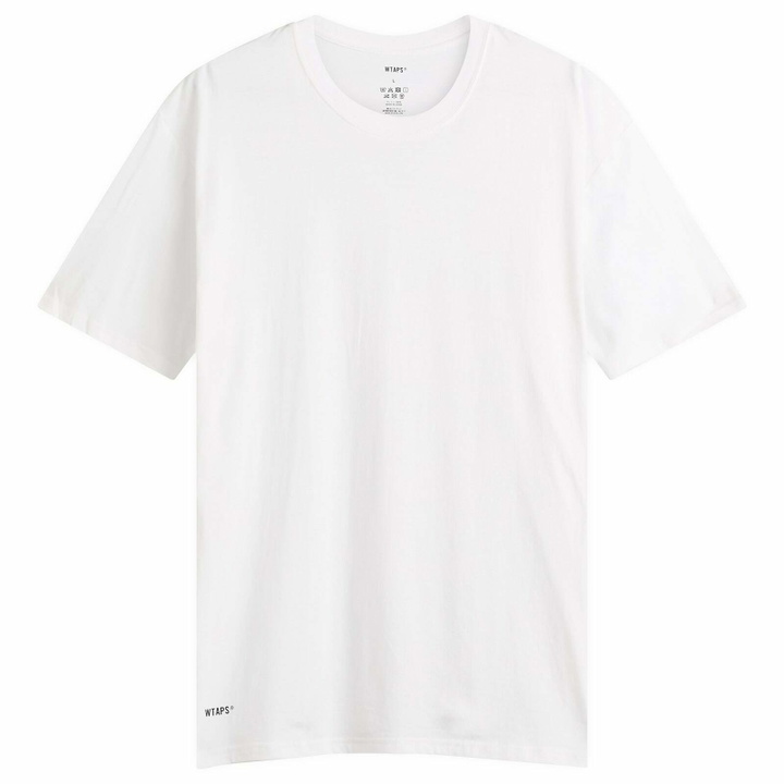 Photo: WTAPS Men's Skivvies 3-Pack T-Shirt in White