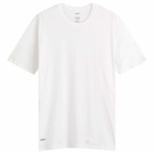 WTAPS Men's Skivvies 3-Pack T-Shirt in White