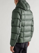 C.P. Company - Quilted Ripstop Hooded Down Jacket - Green