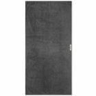 Tekla Fabrics Organic Terry Bath Towel in Charcoal Grey