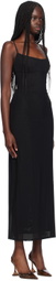 Miaou Black Thais Maxi Dress