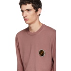 Fendi Pink Circle Logo Sweater