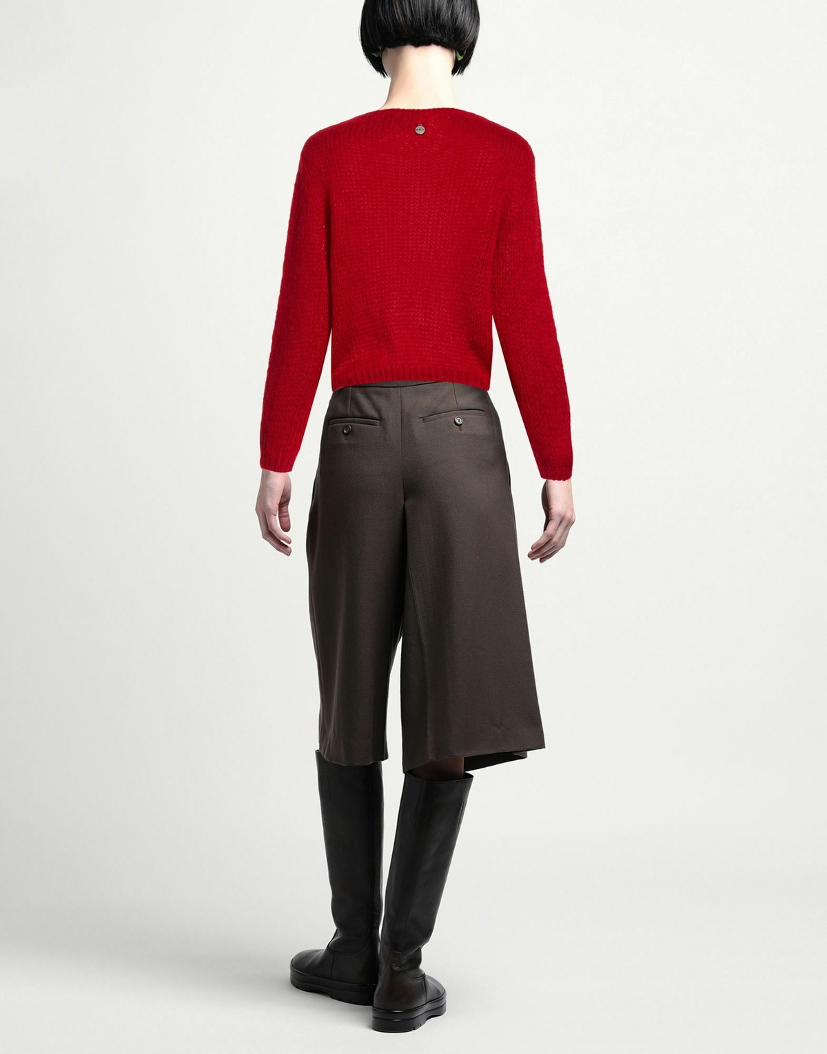 Berna Womens Sweater in Red
