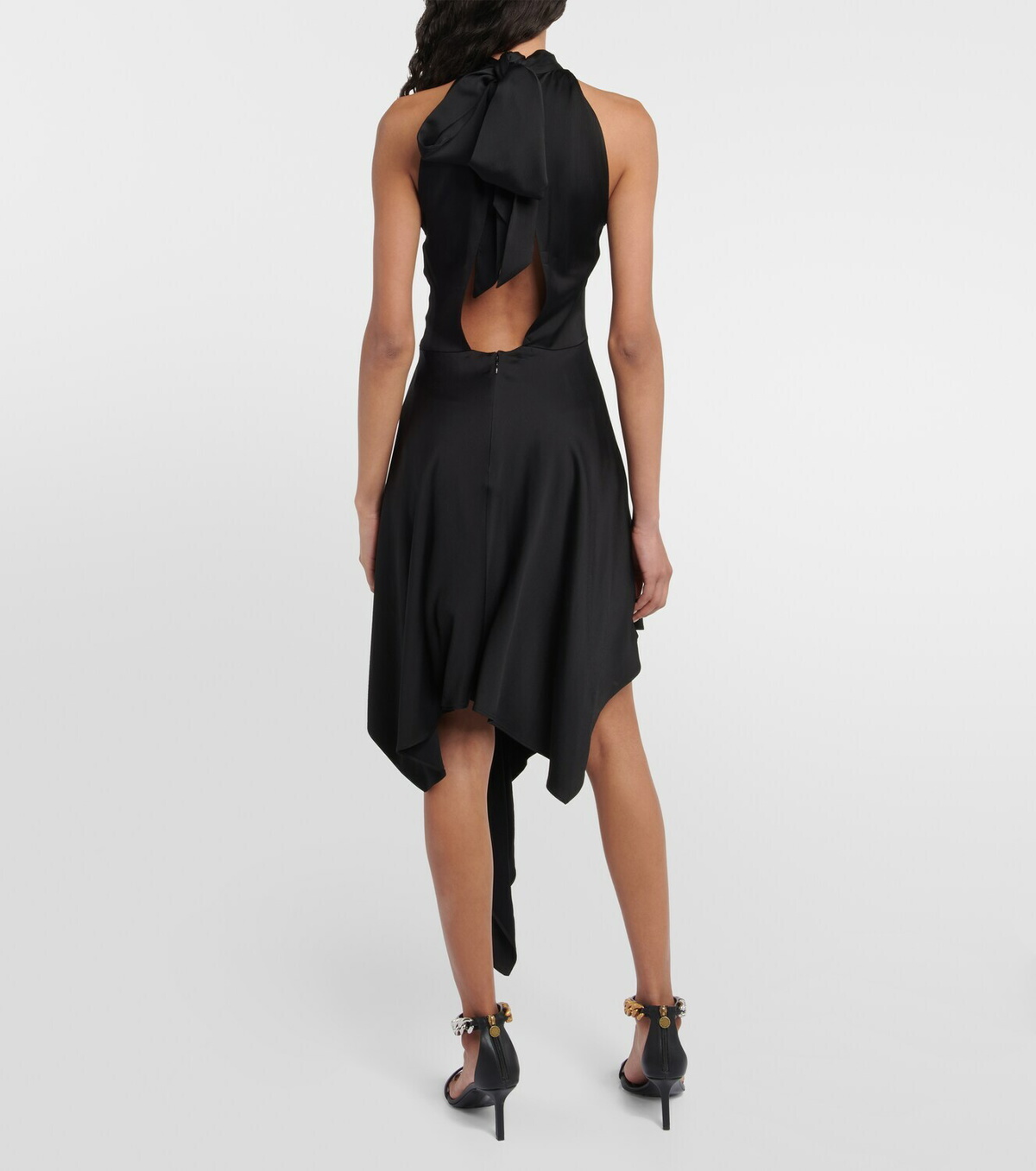 STELLA MCCARTNEY ワンピース Cutout minidress594493 Stella McCartney Cutout asymmetric halterneck dress Stella