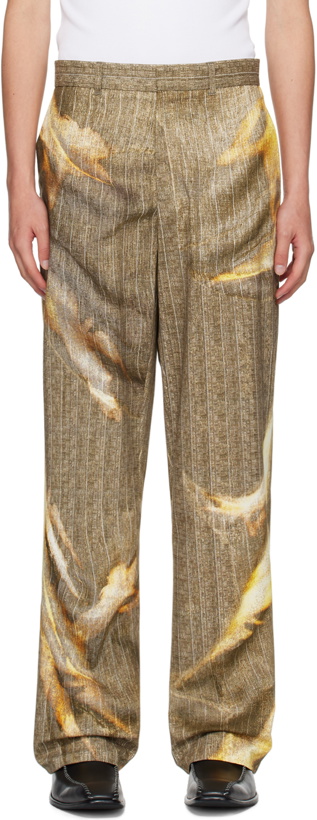 Photo: Y/Project Beige Sun Bleached Trousers