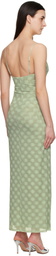 Miaou Green Thais Maxi Dress