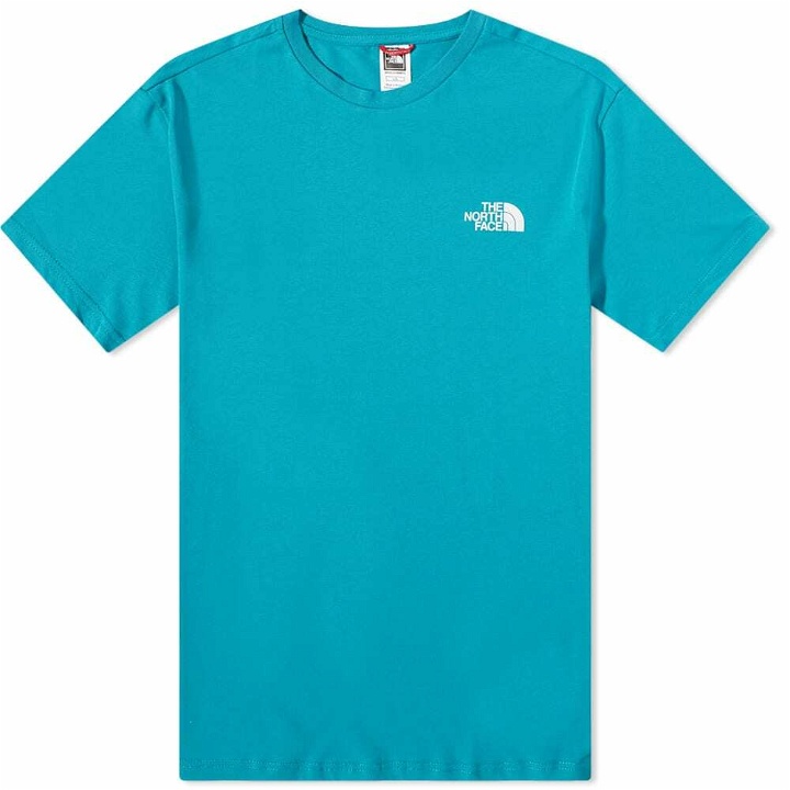 Photo: The North Face Men's Simple Dome T-Shirt in Harbor Blue