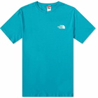 The North Face Men's Simple Dome T-Shirt in Harbor Blue