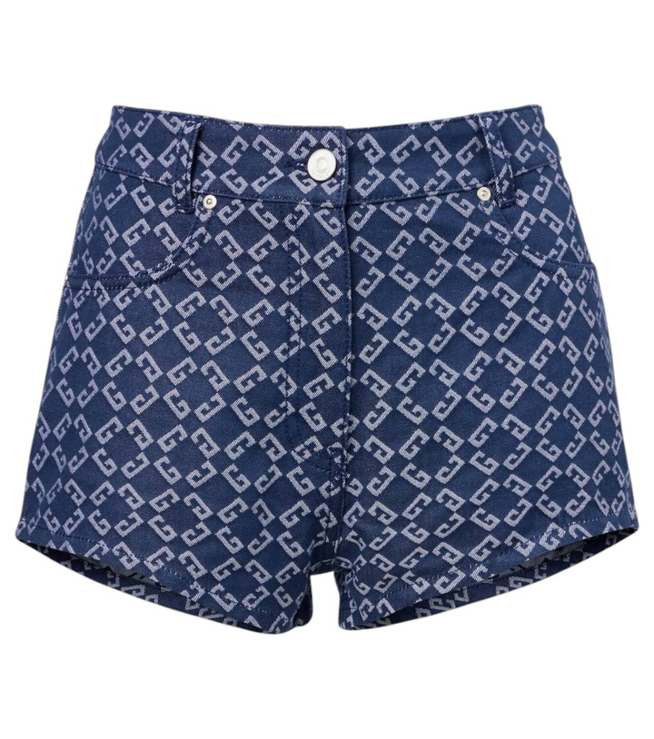 Photo: Givenchy Monogram 72 denim shorts