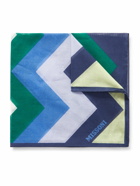 Missoni - Striped Cotton-Voile Pocket Square