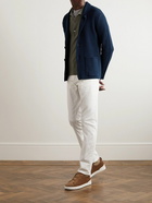 Brioni - Ribbed Cotton Cardigan - Blue