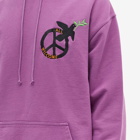 Good Morning Tapes Men's Peace Dove Hoody in Amethyst